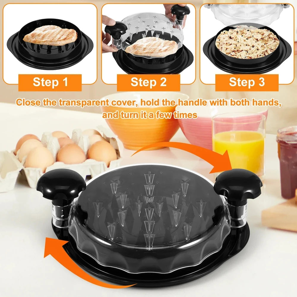 Chicken and Meat Shredder – BPA Free, Dishwasher Safe