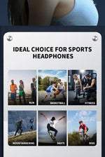 Bone Conduction Wireless Sport Headphones with Mic