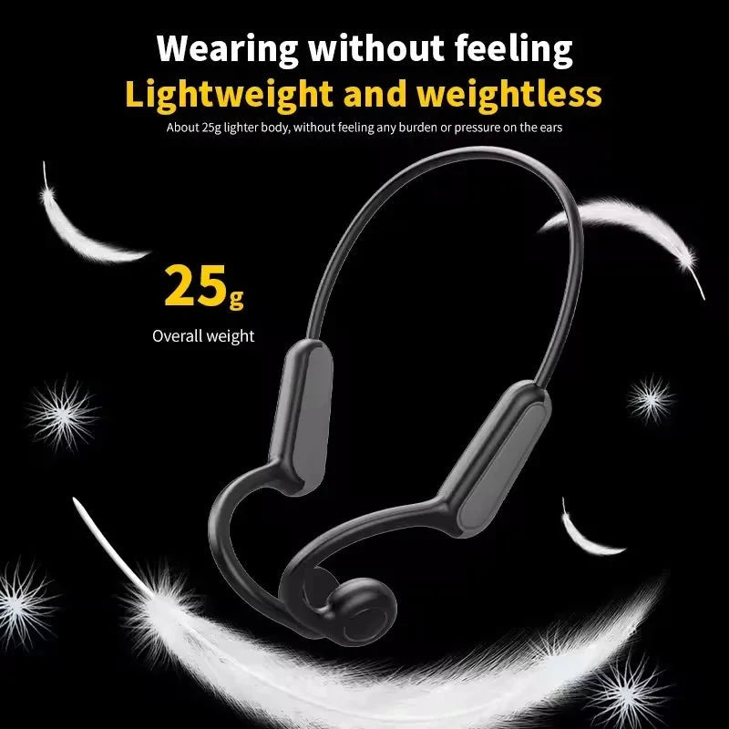 Bone Conduction Wireless Sport Headphones with Mic