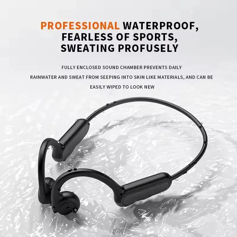 Bone Conduction Wireless Sport Headphones with Mic