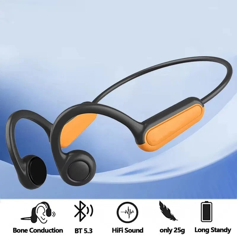 Bone Conduction Wireless Sport Headphones with Mic