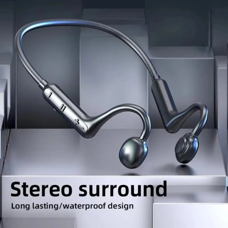 Bone Conduction Wireless Sport Headphones with Mic