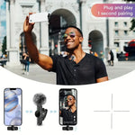 Wireless Lavalier Microphone for iPhone and Android