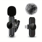 Wireless Lavalier Microphone for iPhone and Android