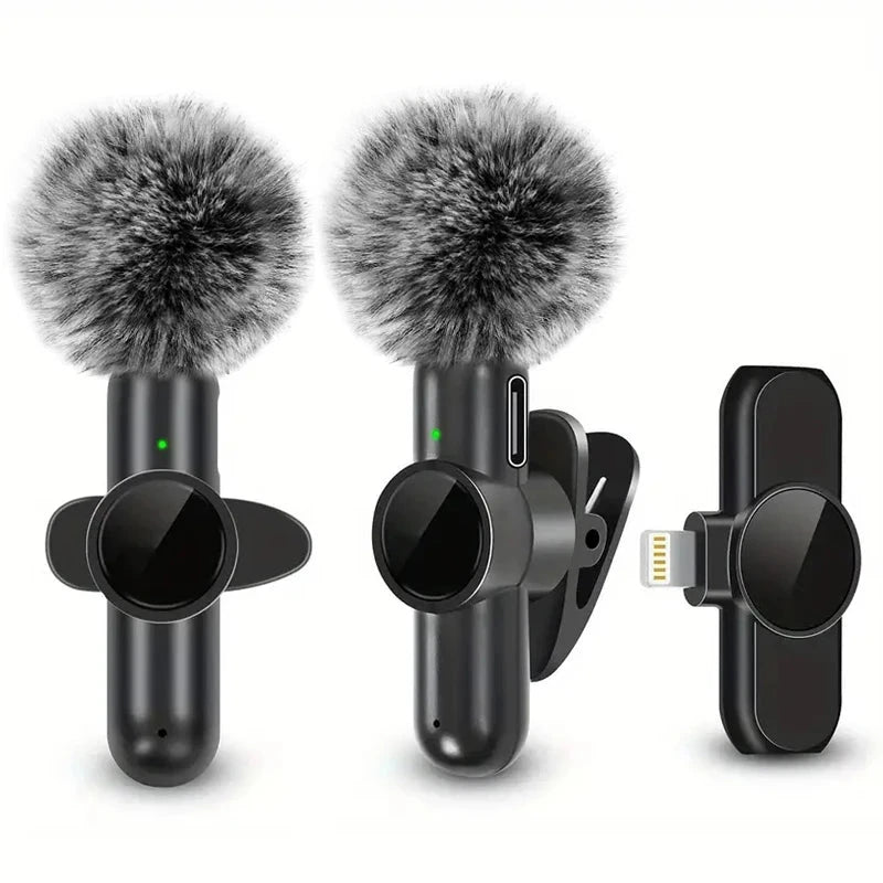 Wireless Lavalier Microphone for iPhone and Android