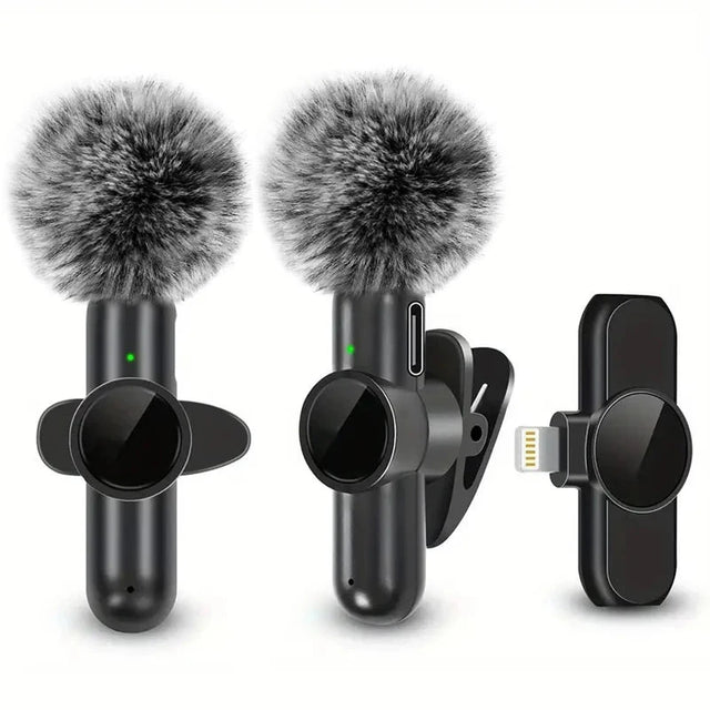 Wireless Lavalier Microphone for iPhone and Android