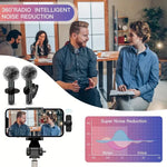 Wireless Lavalier Microphone for iPhone and Android