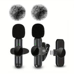 Wireless Lavalier Microphone for iPhone and Android