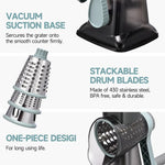 Rotary Cheese Grater – Stainless Steel, Multi-Purpose