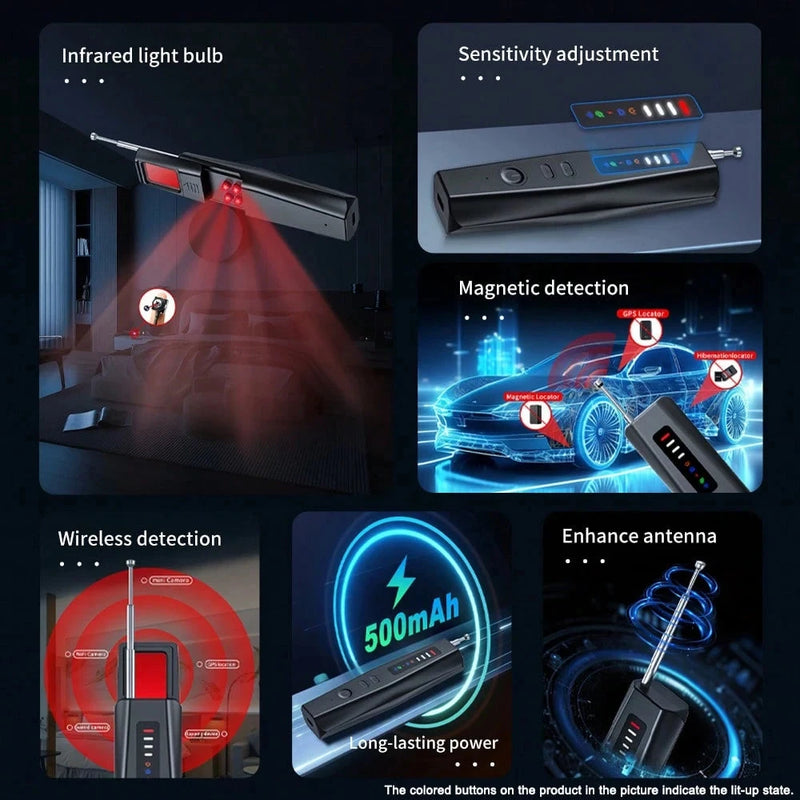 Wireless Hidden Camera Detector