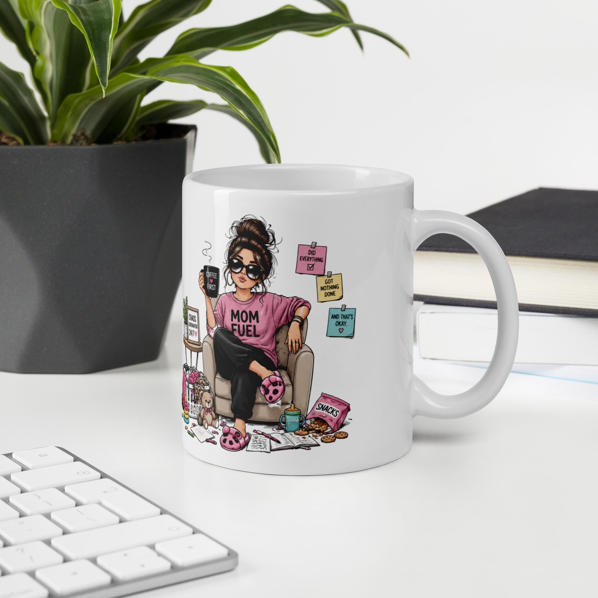 Tired but Still Fabulous - Funny Mom Mug product image 10, showing the mug design and product mockup.