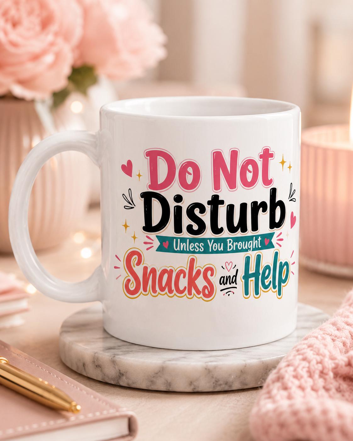 Tired Mom Coffee Cup - Funny Mom Life Mug product image 4, showing the mug design and product mockup.