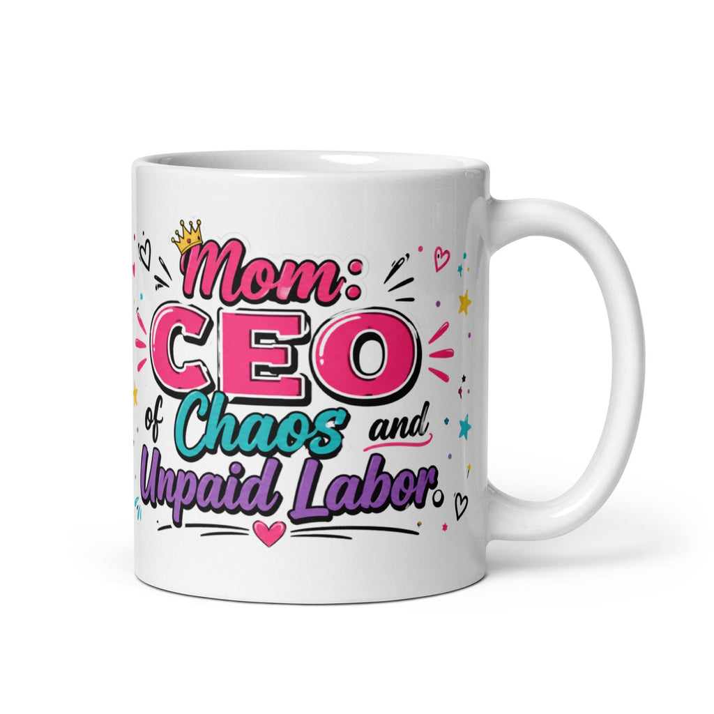 Mom Life Coffee Cup - Funny Mother's Day Mug product image 3, showing the mug design and product mockup.