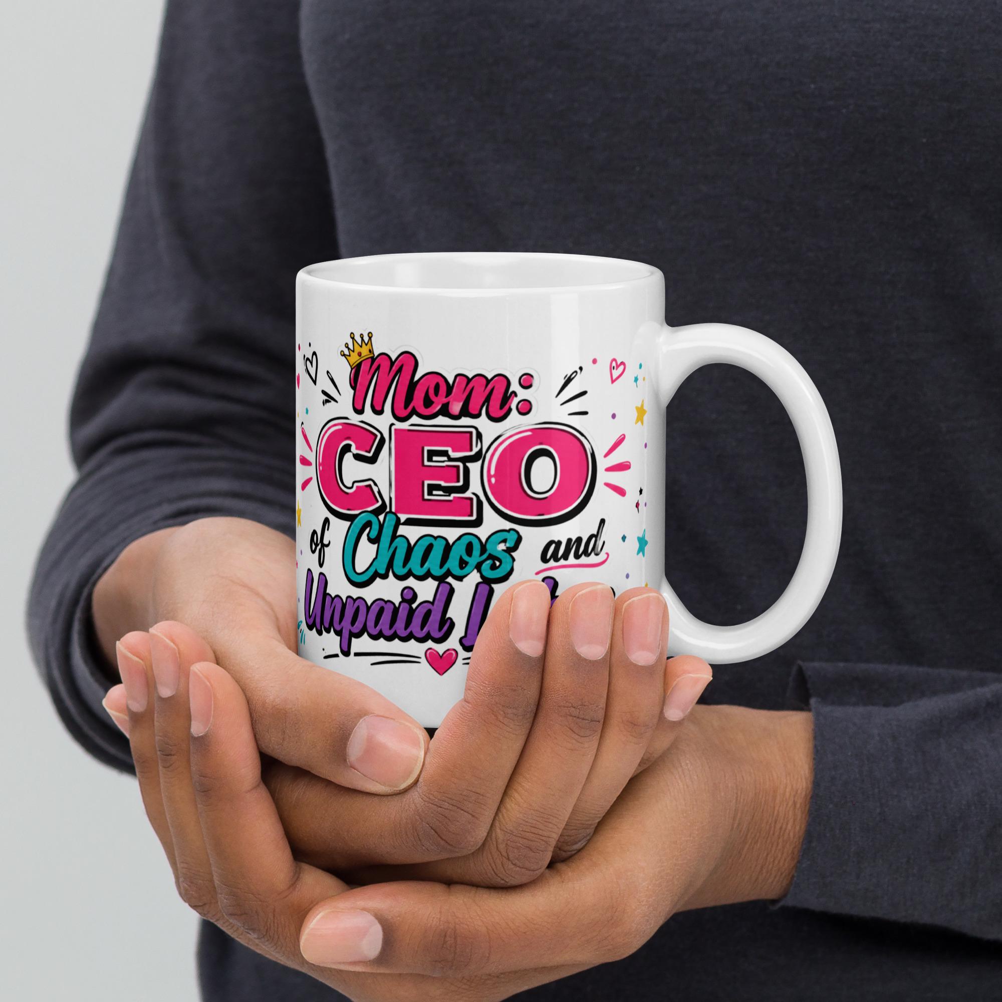 Mom Life Coffee Cup - Funny Mother's Day Mug product image 9, showing the mug design and product mockup.