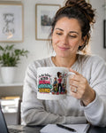 I'm Not Yelling, This Is Mom Surround Sound - Funny Mom Mug product image 1, showing the mug design and product mockup.