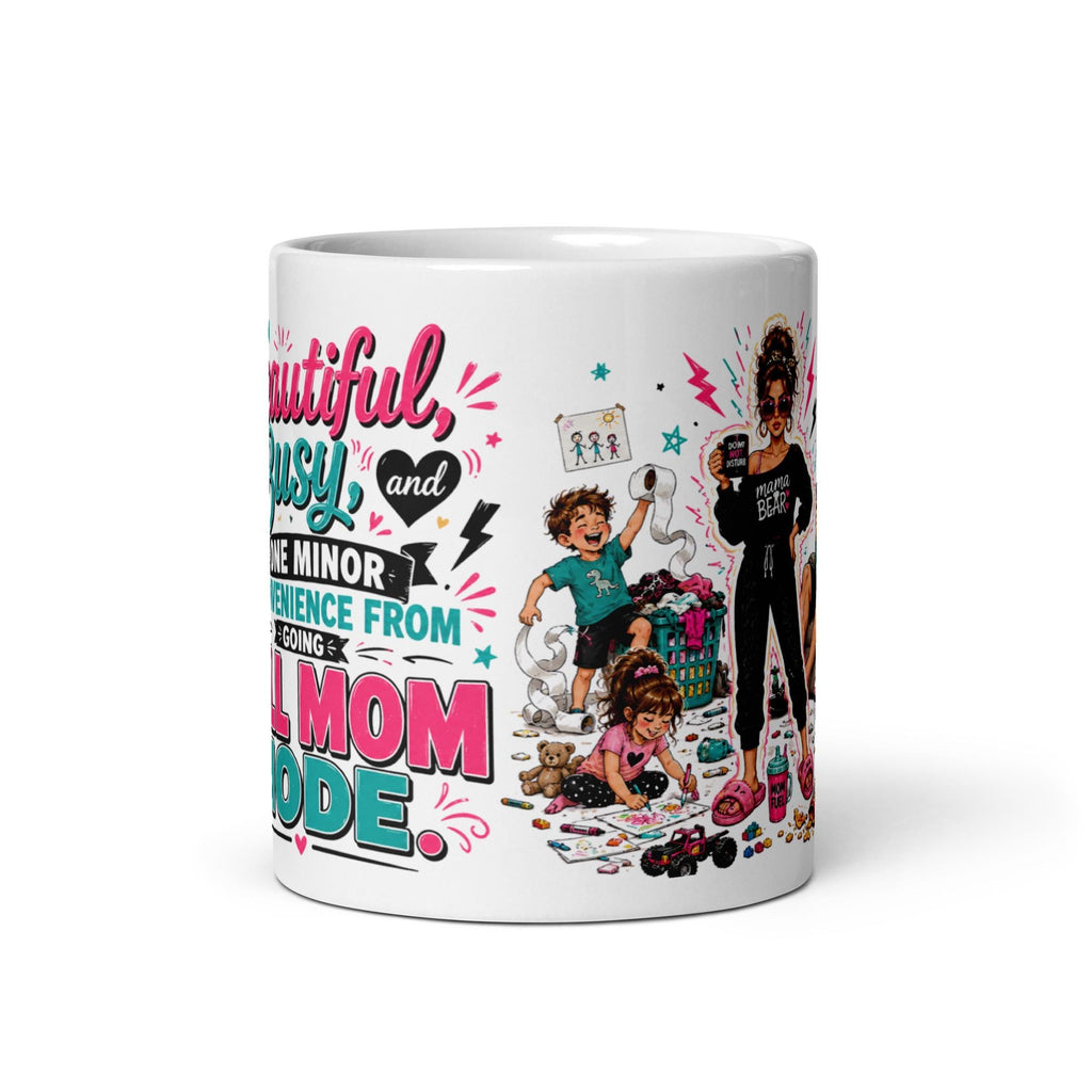 Full Mom Mode - Funny Mom Mug product image 7, showing the mug design and product mockup.